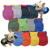 カラフルタンクトップ中型犬とフレンチブルドッグとパグ犬服/色全12色