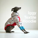 IGテキスタイルフーディー【 犬 服 イタグレ服 イタリアングレーハウンド イタリアングレイハウンド パーカー 服 ハウンディーズ HOUNDY'S 】【メール便 送料無料 】