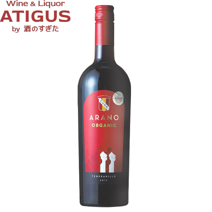 クネ アラーノ オーガニック テンプラニーリョ 750ml　｜ 　スペイン 赤ワイン 有機 オーガニック Cune Arano Organic Tempranillo