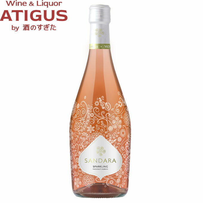 サンダラ スパークリング ロサード　｜　スペイン ロゼ ピンク お花見 発泡 ワイン 低アルコール SANDARA SPARKLING ROSADOのサムネイル