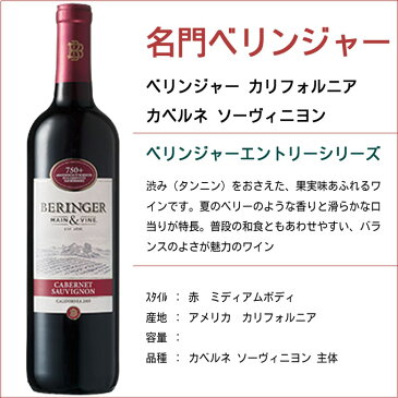 【900円均一】ベリンジャー カリフォルニア カベルネ ソーヴィニヨン | アメリカ カリフォルニア 赤 ワイン ミディアムボディベルネソーヴィニヨン