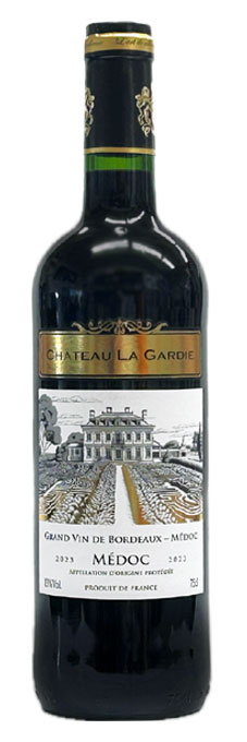 シャトー ラ ガルディ メドック 2023 750ml　｜　赤ワイン フルボディ ボルドー Chateau La Gardie シャトー ヴュー カッサン メルロー カベルネソーヴィニヨン A O.P. ガルティ atigus-10004729 ワインと地酒 アティグス サンプル画像2