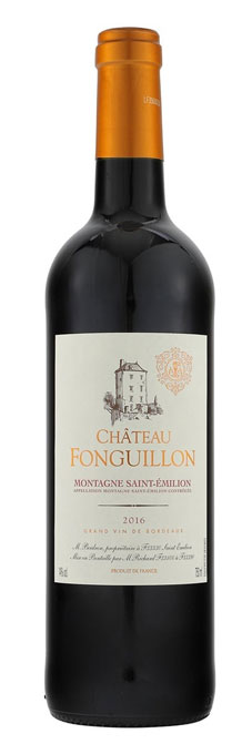 シャトー フォンギヨン 2016 モンターニュ サンテミリオン 750ml　｜　赤ワイン フルボディ ボルドー chateau fonguillon メルロー カベルネ ソーヴィニヨン カベルネフラン ユベール　ポワドロン atigus-10004759 ワインと地酒 アティグス サンプル画像2