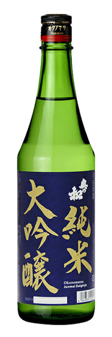 奥の松 純米大吟醸 紺ラベル 720ml　｜　日本酒 清酒 福島 二本松 奥の松酒造 ワイングラスでおいしい日本酒アワード2023 金賞 2024最高金賞 atigus-10003368 ワインと地酒 アティグス サンプル画像2