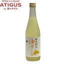 鳴門鯛 香味柑橘 ゆずのお酒 500ml　｜　リキュール なるとたい 本家松浦酒造 徳島 柚子 ゆず酒