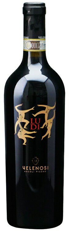 【全国一律送料無料】ルディ 750ml 24本(2ケース)【インポーター直送】　｜　 イタリア　マルケ　オッフィーダ 赤 フルボディ ワイン LUDI ヴェレノージのサムネイル