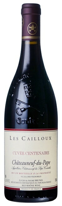 Vg[kt f pv [W LF Tgl[ 750ml yC|[^[zFD072@b@ tX@R[g f [k Vg[kt f pv  t{fB C Chateauneuf du Pape Rouge Cuvee Centenaire Ah ul