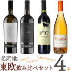 厳選 「名産地! 東欧ワイン飲み比べ2.0　4本セット 」 750ml×4　｜　赤 白 ワイン セット 東ヨーロッパ ラダチーニ オレンジワイン ジョージア クヴァレリ