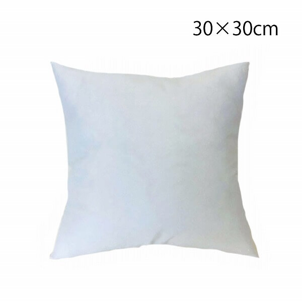 クッション中材 30×30cm 日本製 圧縮ポリエステル パンヤ ヌードクッション 肉厚 ふわふわ ホワイト 白 国産 オリジナル 川島織物セルコン LT1510