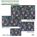 玄関マット MORRIS (ウィリアムモリス) コンプトン 約67x123cm マット ラグマット おしゃれ 室内 ベルギー製 ジャガード シェニール 織り ブランド 高級 川島織物セルコン 送料無料 FH1713