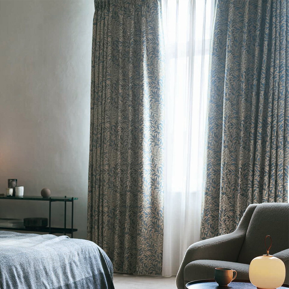 ドレープカーテンMORRISウィロ...