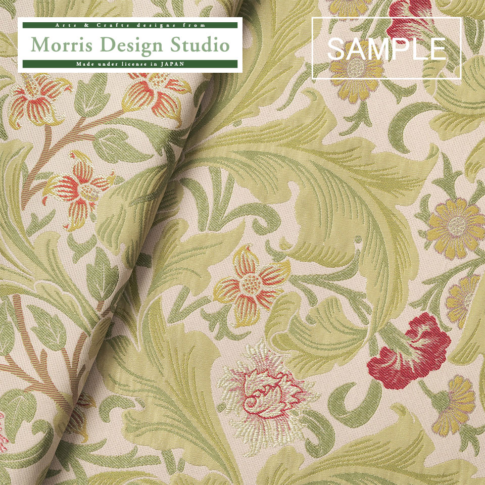 【公式】 【代引き不可】 ドレープ生地サンプル MORRIS（ウィリアムモリス）レスター 川島織物セルコン 送料無料 MM3128