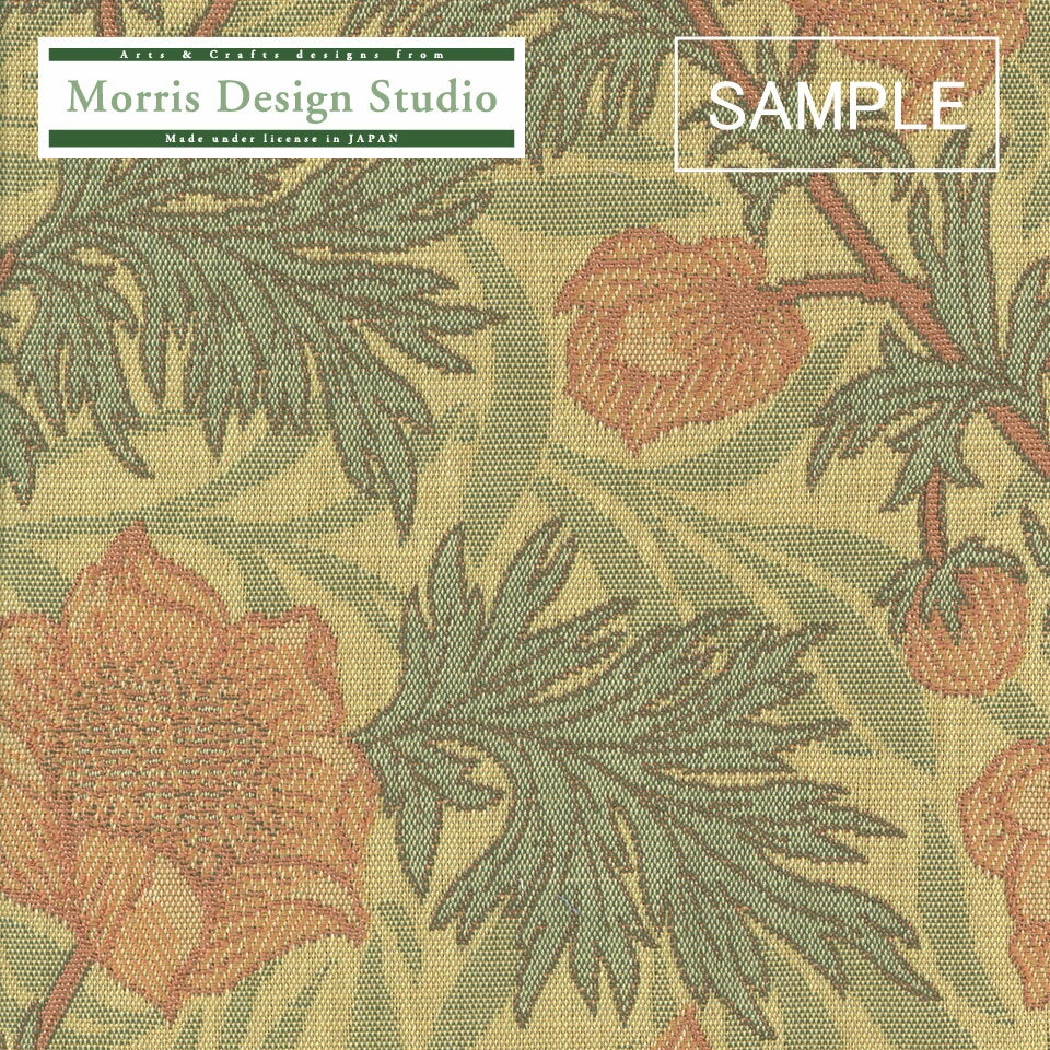 【公式】 【代引き不可】 ドレープ生地サンプル MORRIS（ウィリアムモリス）アネモネ 川島織物セルコン 送料無料 MM5955
