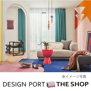 【既製レースカーテン】【受注生産品】(レースB)バラントテンテン (ライトブルー) 約1.5倍ヒダ 巾200cmX丈198m(巾100X198cm 2枚) 【川島織物セルコン】【送料無料】 RHF056