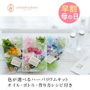 母の日 早割 プレゼント ハーバリウム キット 手作り オイル 瓶 花材 送料無料 ギフトおうち時間 趣味 お母さん 妻 母 奥さん 祖母 プレゼント コンパクト お祝い 誕生日 敬老の日 ホワイトデー 結婚記念日 卒業 退職 送別 入園 就職祝い 還暦祝い