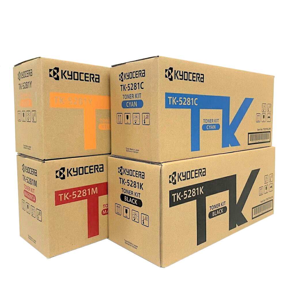 京セラ 純正トナーカートリッジ TK-5281 4色セット 適合機種：ECOSYS エコシス M6635cidn 