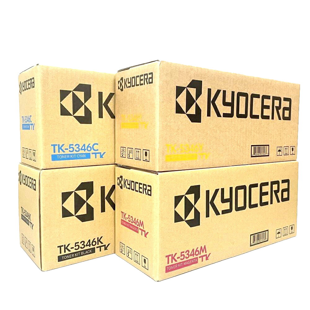 樂天商城 - 京セラ 純正トナーカートリッジ TK-5346K TK-5346C TK-5346M TK-5346Y 4色セット ブラック シアン マゼンタ イエロー 適合機種：TASKalfa 352ci 純正インク トナー プリンター消耗品 【送料無料】【平日午後4時までにご注文確定なら当日発送致します！】