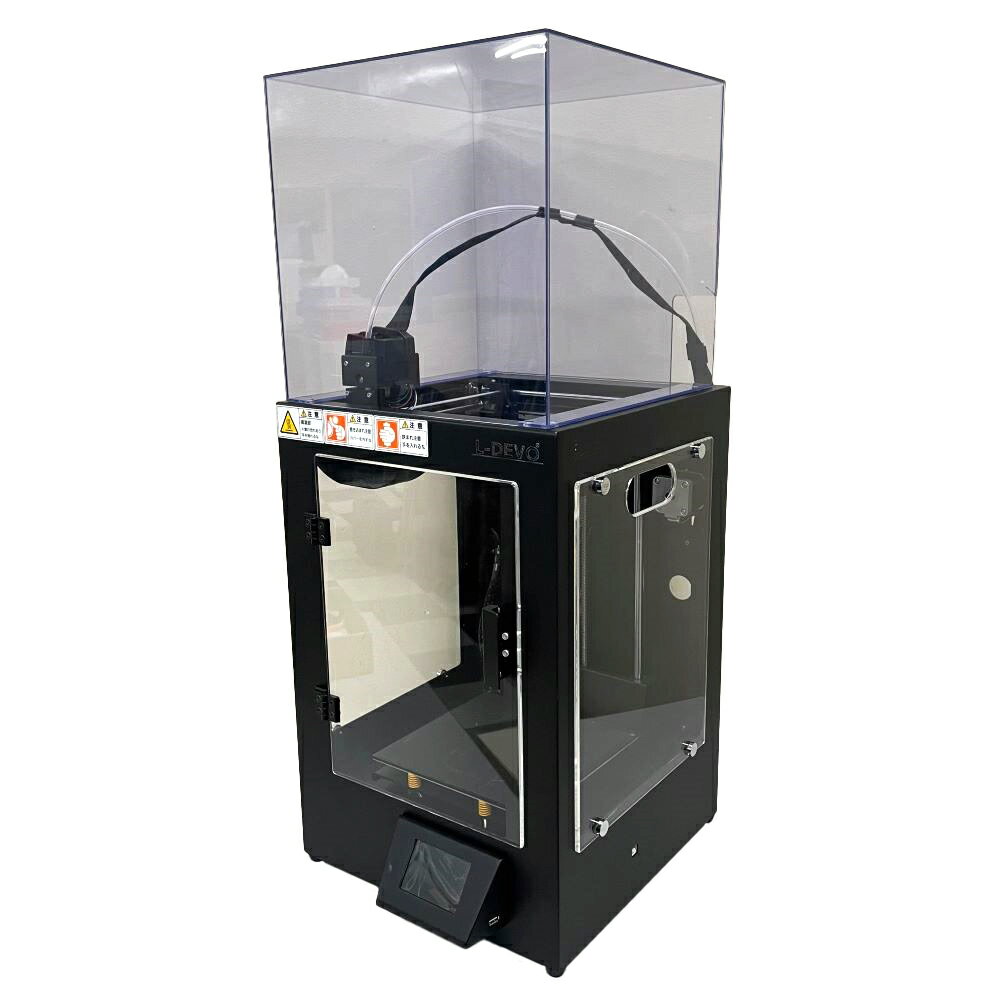 フュージョンテクノロジー 3Dプリンター L-DEVO M2030TP 造形範囲200×200×300mm 未使用ノズルパーツ付き H-PLA ABS PLA Polymax FLX PC-MAX モックアップ 教育用 治工具 フィギュア 記念品 オーナメント 【送料無料】【中古】