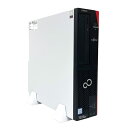 富士通 デスクトップパソコン ESPRIMO D587S FMVD33002 Windows10 Pro 64ビット 第7世代 i3-7100 3.90GHz SSD128GB メモリ8GB DVD-ROM シリアル 本体のみ 【送料無料】【中古】(2)