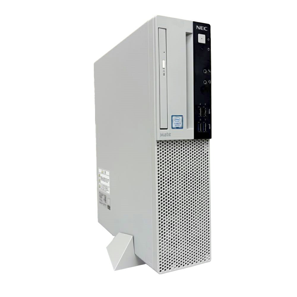 NEC デスクトップパソコン Mate MUL36L-5 PC-MUL36LZ6RBS5 Windows11 Professional 64bit 第9世代 i3-9100 3.60GHz DVDスーパーマルチ SSD500GB メモリ8GB シリアル PS2 本体のみ 【送料無料】【中古】