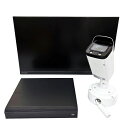 SUNEAST AI 顔認証機能付 4chレコーダー TS-P004-A4-VR 2メガピクセル AI機能搭載 ネットワークバレット型防水カメラ IPC-HFW...