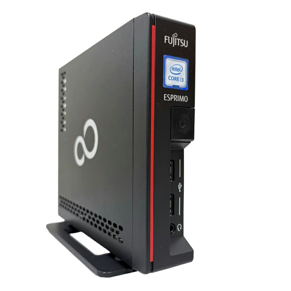 富士通 ウルトラスモールパソコン ESPRIMO G558F Windows10 Enterprise LTSC 第8世代 i3-8100T 3.1GHz SSD 256GB メモリ8GB FMVB17002Z 特定業種向け 【送料無料】【中古】