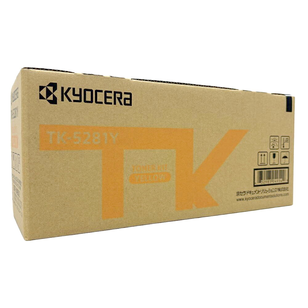 Kyocera - 京セラ 純正トナーキット TK-5281Y イエロー 適合機種：ECOSYS M6635cidn エコシス 純正トナーカートリッジ プリンターインク 【送料無料】【平日午後4時までにご注文確定なら当日発送致します！】