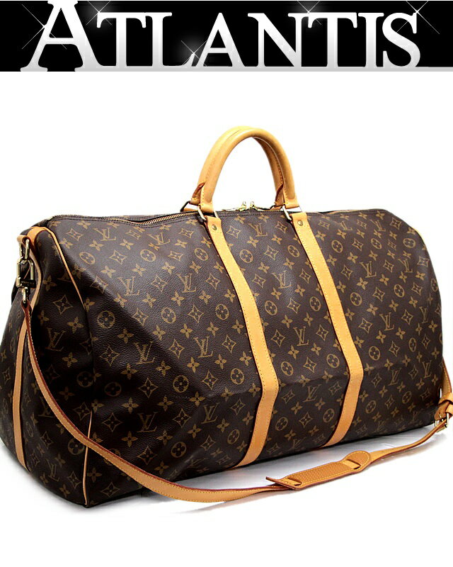 モノグラム ルイヴィトン Louis Vuitton キーポル・バンドリエール60 ボストンバッグ ショルダーバッグ モノグラム M41412 【64305】