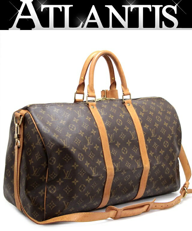 モノグラム ルイヴィトン Louis Vuitton キーポル・バンドリエール50 ボストンバッグ ショルダーバッグ モノグラム M41416 【64270】