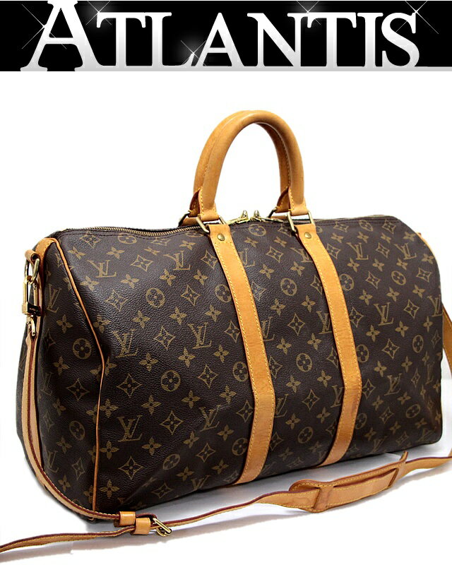 モノグラム ルイヴィトン Louis Vuitton キーポル・バンドリエール45 ボストンバッグ ショルダーバッグ モノグラム M41418 【64306】