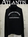 CHROME HEARTS 銀座店 クロムハーツ 美品 セメタリークロスパッチ カシミヤ ニット ジップ パーカー メンズ SV925 size:L 黒 94655