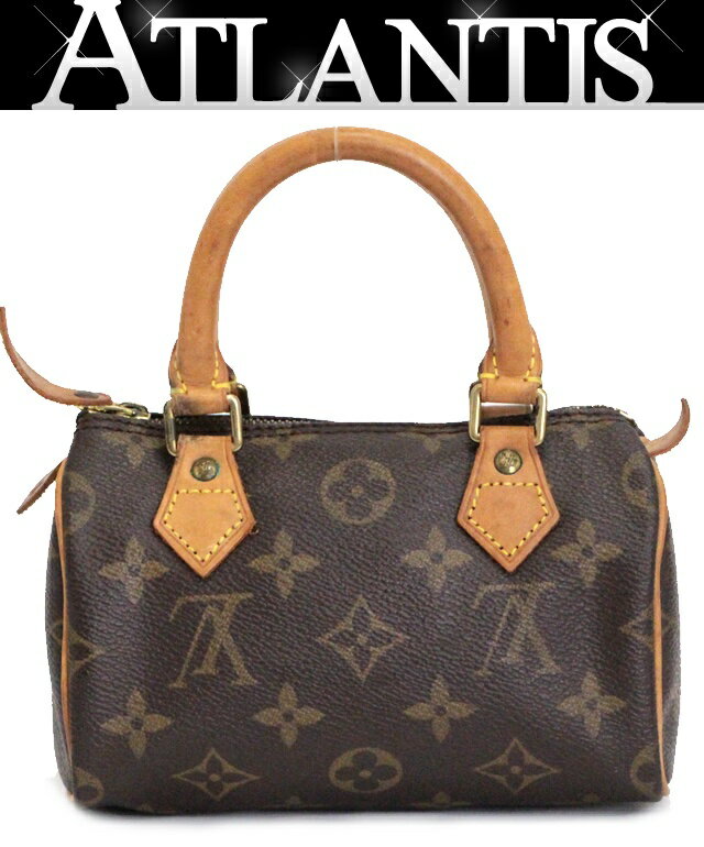 ルイヴィトン ハンドバッグ（レディース） ルイヴィトン LOUIS VUITTON ミニスピーディ ハンドバッグ モノグラム M41534 【64922】