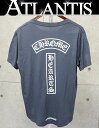 クロムハーツ CHROME HEARTS 銀座店 クロムハーツ Tバー ロゴ 半袖 Tシャツ size:M グレー 94684