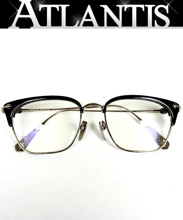 CHROME HEARTS 銀座店 クロムハーツ 【SLUNTRADICTION】 メガネ アイウェア メンズ SV925 ブラック/シルバー 94499