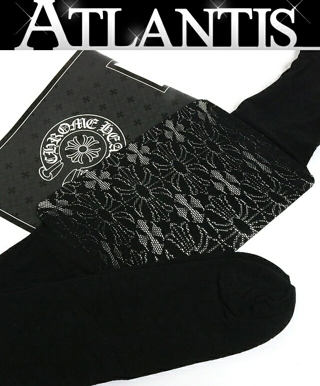 CHROME HEARTS 銀座店 クロムハーツ 未使用 レディース HOSIERY ストッキング size:4 黒 94562