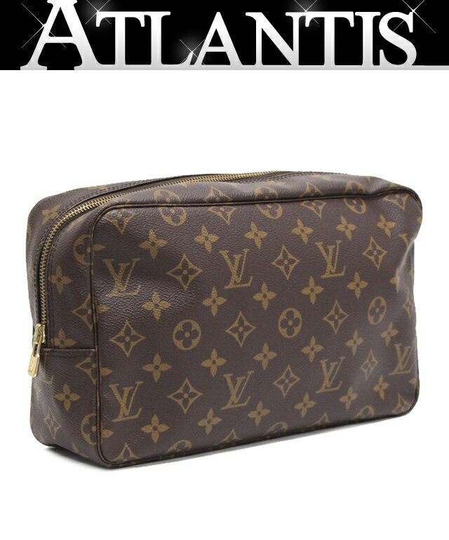 ルイヴィトン Louis Vuitton トゥルーストワレット28 化粧ポーチ モノグラム M47522 【65056】