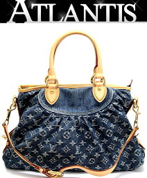 モノグラム デニム ルイヴィトン LOUIS VUITTON ネオカヴィ MM ハンドバッグ モノグラムデニム M95349 【64980】