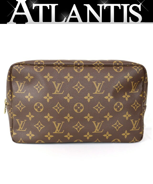 【広尾店】ルイヴィトン LOUIS VUITTON トゥルーストワレット28 化粧ポーチ モノグラム M47552 【13863】