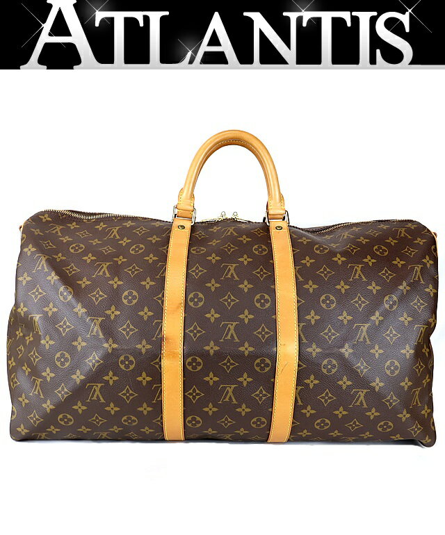 モノグラム 【広尾店】 ルイヴィトン Louis Vuitton キーポル バンドリエール55 ボストンバッグ ショルダーバッグ モノグラム M41414 【13951】