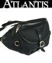 CHROME HEARTS 銀座店 クロムハーツ スナットパック SALE #1 ラージ ボディバッグ ナイロン メンズ SV925 黒 96323