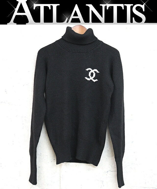 CHANEL シャネル カメリアセーター 42 カシミアニット カシミヤ CHANEL シャネル カメリアセーター 42 カシミアニット カシミヤ