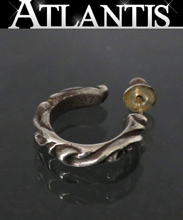 □クロムハーツ□ スクロールフープピアス CHROME HEARTS □クロムハーツ□ スクロールフープピアス CHROME HEARTS