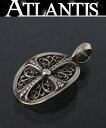 CHROME HEARTS 銀座店 クロムハーツ SALE インボイス付き タイニー クラシック オーバルクロス パヴェダイヤ ペンダント トップ シルバー 9...