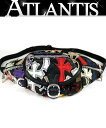 CHROME HEARTS 銀座店 クロムハーツ スナットパックミニ クロスパッチ ボディバッグ メンズ SV925 黒/マルチカラー 97540