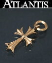 CHROME HEARTS 銀座店 クロムハーツ 新品 SALE 22K タイニー CHクロス チャーム ペンダント ゴールド 98257