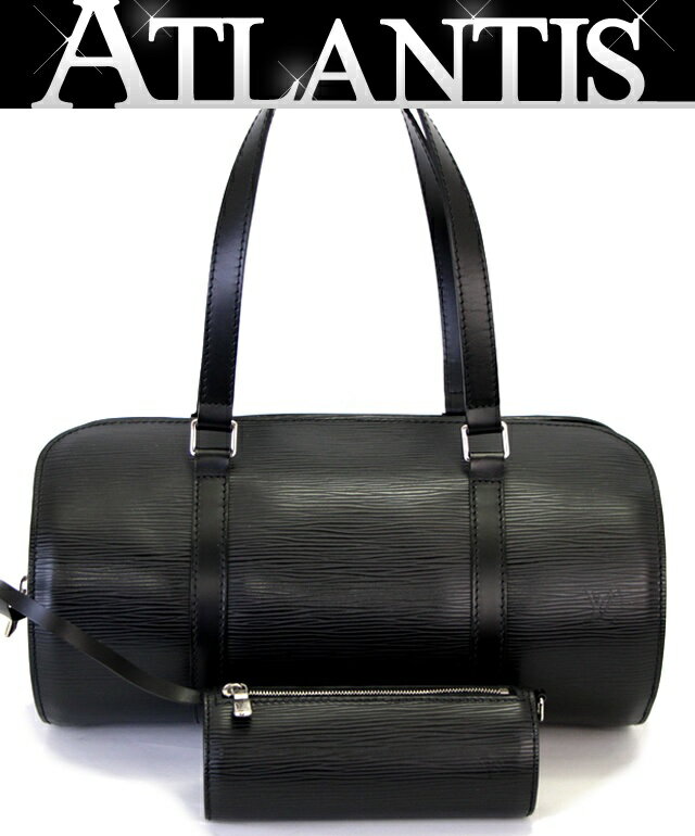 美品 ルイヴィトン Louis Vuitton スフロ ハンドバッグ エピ 黒 M52222 【70131】