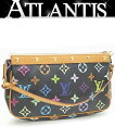 ルイヴィトン Louis Vuitton ポシェットアクセソワール アクセサリーポーチ モノグラム・マルチカラー 黒 M92648 【70352】(4)