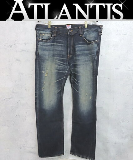 【広尾店】美品 ピーアールピーエス PRPS デニムパンツ ダメージ加工 紫製品 P51 P66X size:36 【16551】 【広尾店】美品 ピーアールピーエス PRPS デニムパンツ ダメージ加工 紫製品 P51 P66X size:36 【16551】