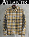 CHROME HEARTS 銀座店 クロムハーツ 美品 WORKN JNKYD PLD チェックシャツ ジャケット メンズ size:L 茶系/黒 99349