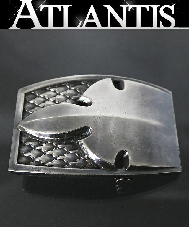 CHROME HEARTS 銀座店 クロムハーツ 1.5 フレアニー バックル ベルト メンズ シルバー SV925 99625